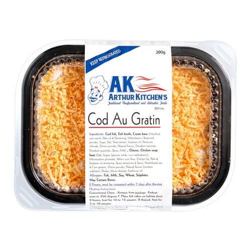 Cod Au Gratin